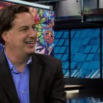 Dr. Andrew Cross, NewTek President and CTO during a live StudioXperience broadcast on Waskul.TV during the 2018 NAB Show